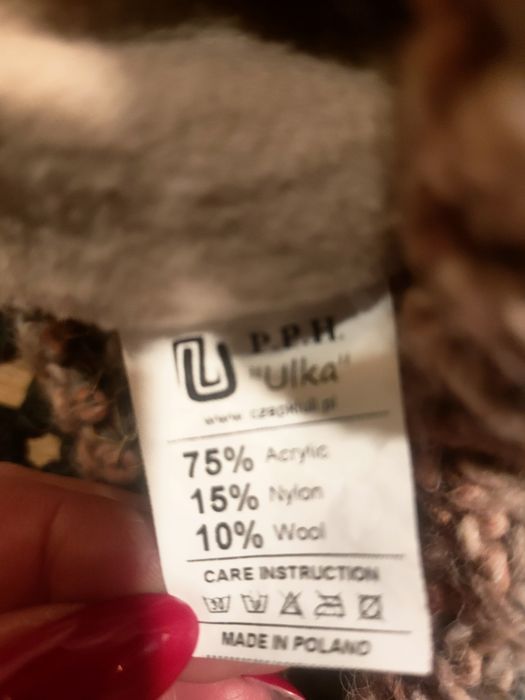 Czapka zimowa damska