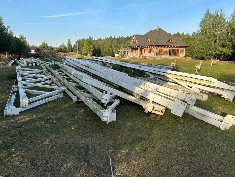 Konstrukcja stalowa 24 x 54 x 7,2/8,4 ujeżdzalnia dla koni