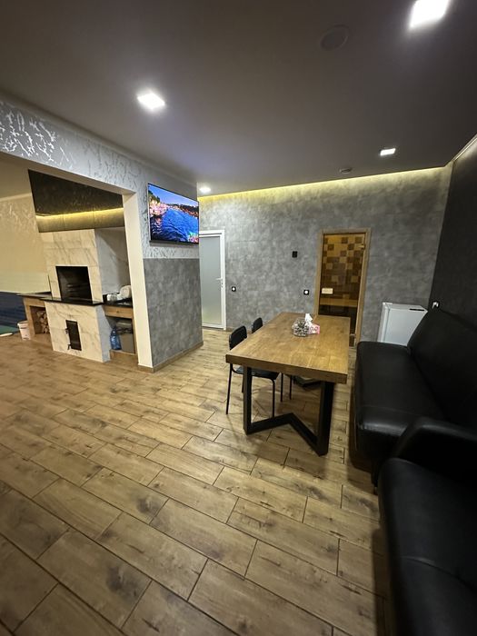 Лазня  "Лісова" на дровах с бас. и хамамом в Буче