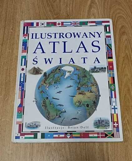 Atlas Polski Europy Świata dla dzieci kolekcja