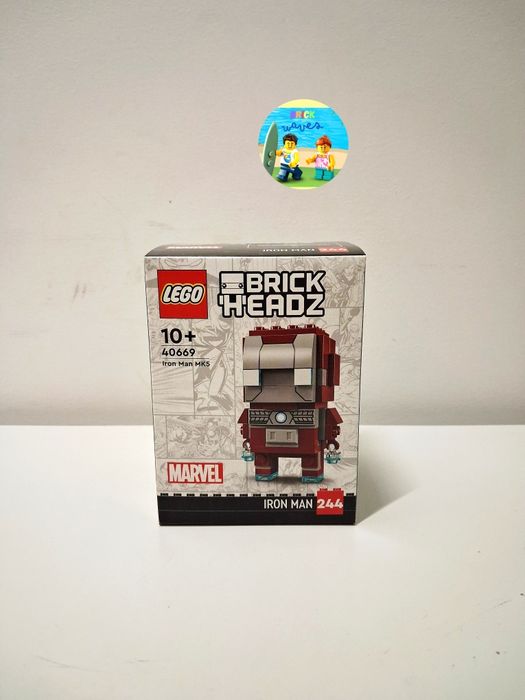 ENVIO GRATIS-LEGO 40669 Iron Man MK5 (BrickHeadz)