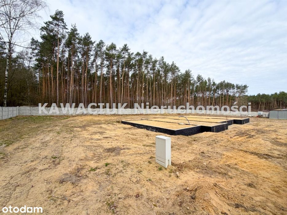 Działka budowlana przy lesie