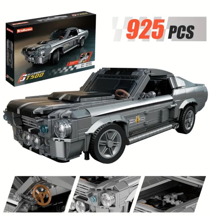 Конструктор ‼️ 1967 Shelby gt500 ‼️ Eleanor ‼️ 925 дет, у коробці