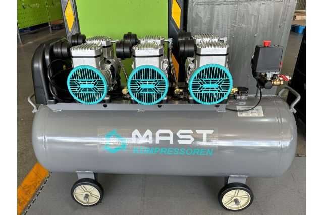 Безмасляний поршневий компресор Mast MOF1680/3x1500-120L