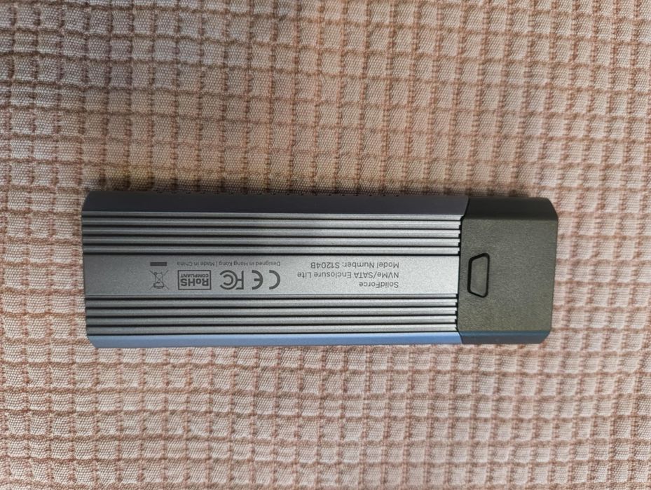 Obudowa dysku SSD m.2 SATA/NVME Unitek USB-C S1204B