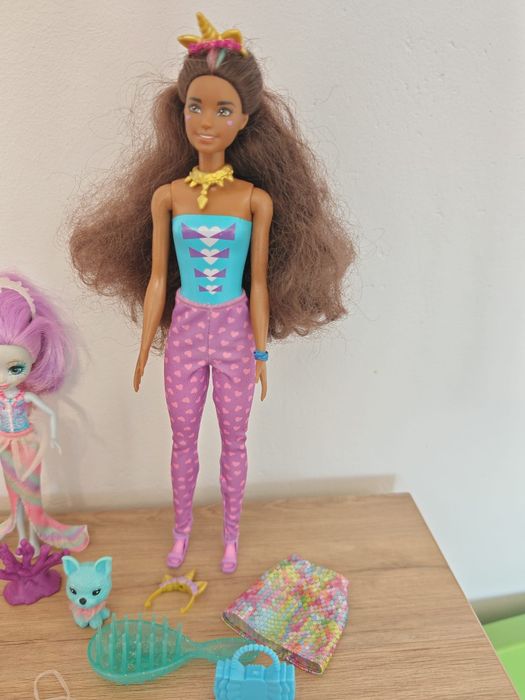 Lalka Barbie, Enchantimals i Główka do czesania lub malowania