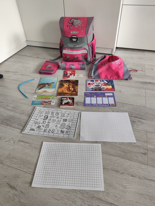 Plecak tornister Herlitz piórniki worek