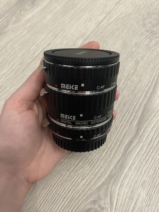 Pierścienie makro MEIKE