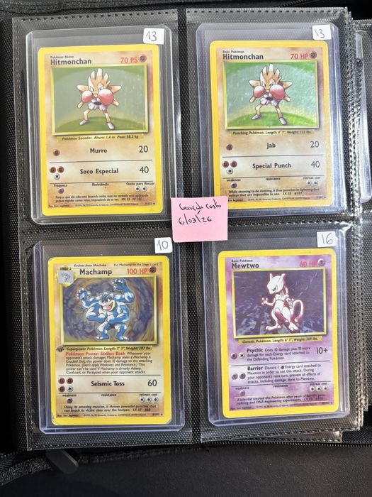 Base Set Ingles, Pt e Pt 1a edicao