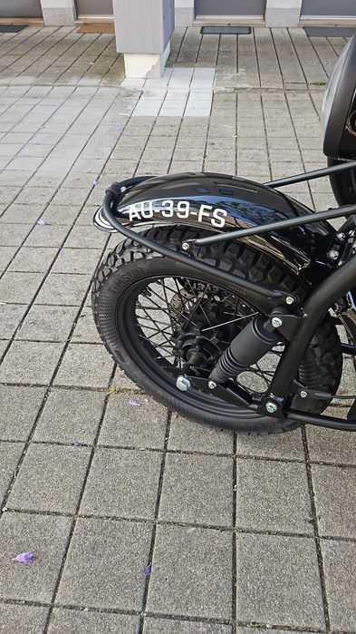 Sidecar Mash Black Side 445 | 3 Lugares | Igual a Novo | Aceito Retoma