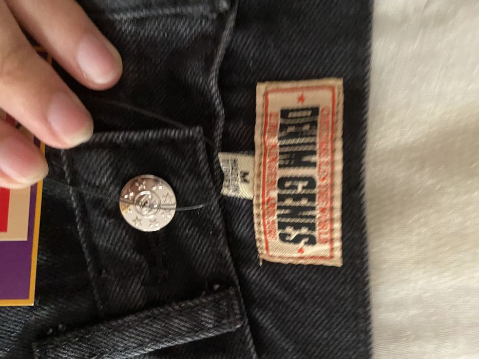 Calça de ganga preta da corteiz