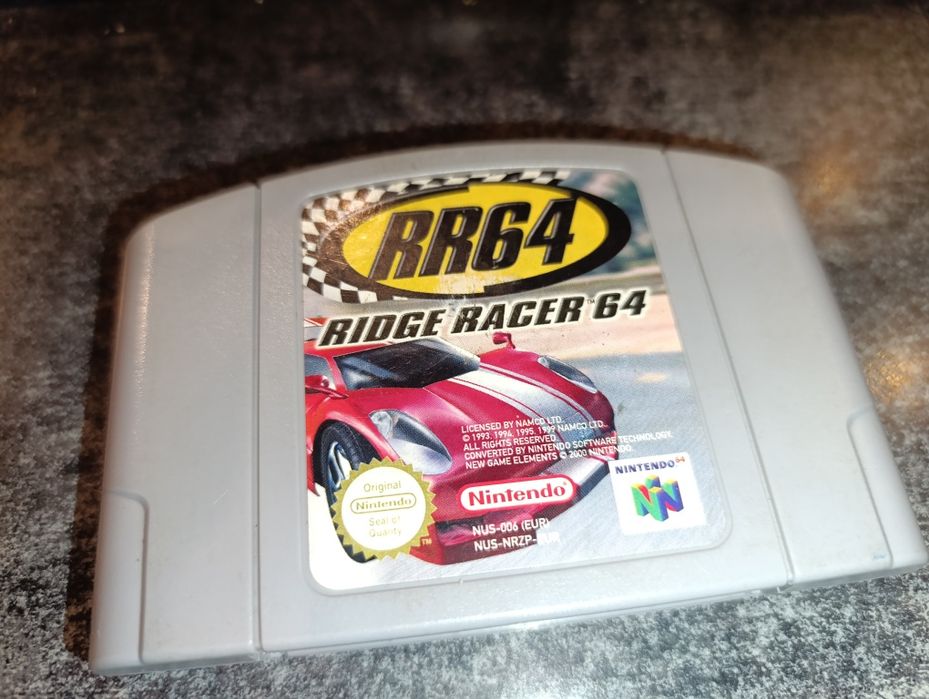 Ridge Racer Nintendo 64 pal język angielski w grze SKLEP kioskzgrami
