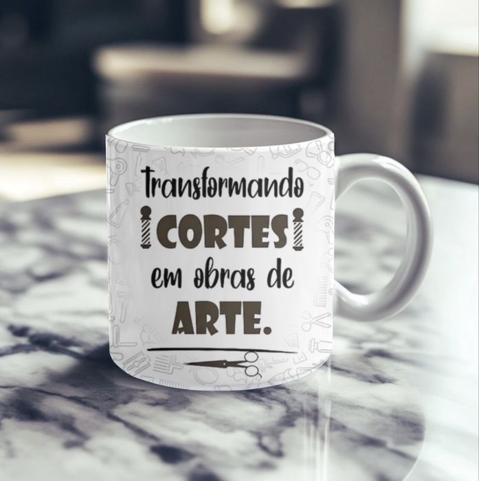 Caneca barbearia
