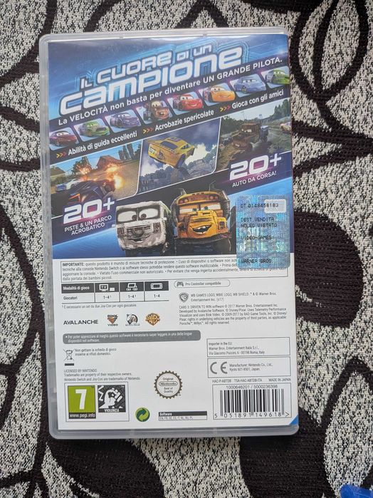 Gra Auta 3 Nintendo Switch