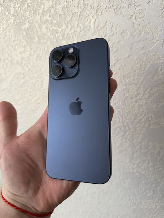 iPhone 15 Pro Max 1Tb Blue Titanium Neverlock