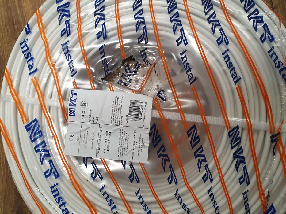 Przewody kable NKT 4x1.5 plaskie