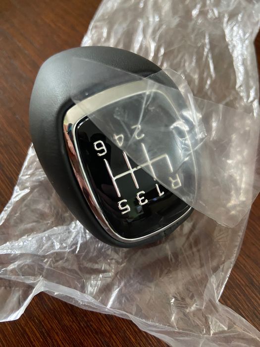 Nowa oryginalna skórzana gałka zmiany biegów Hyundai.