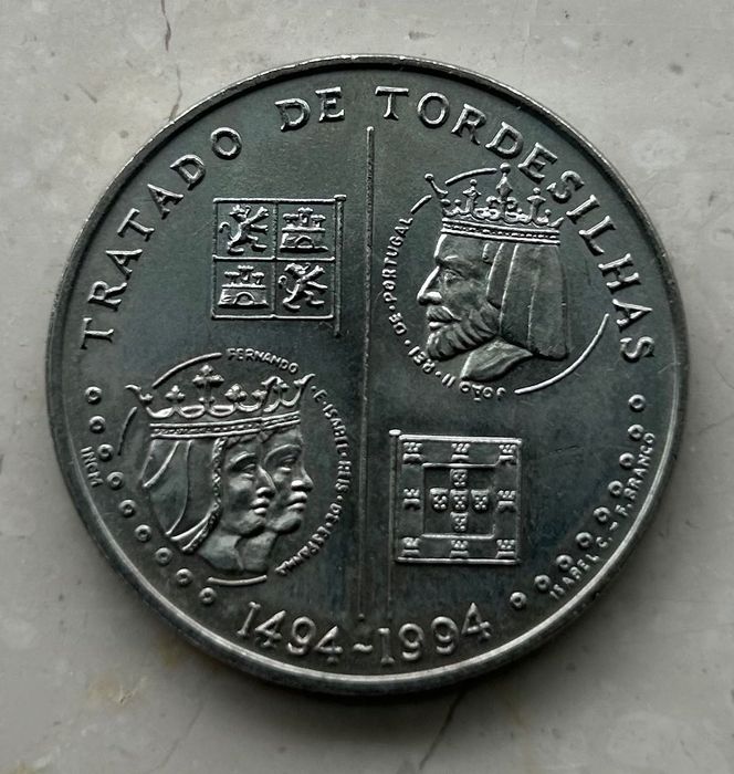Portugal 200 Escudos 1994 – “A Partilha do Mundo”