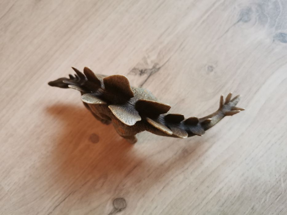 Dinozaur Stegozaur schleich ręcznie malowany figurka