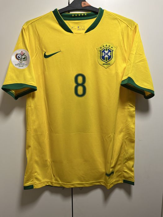 Koszulka Piłkarska Kaka 8 Brazylia 2006 World Cup Germany XL