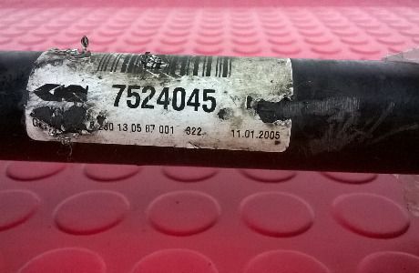 Transmissao esquerda  - 7524045 - BMW X3 (E83)