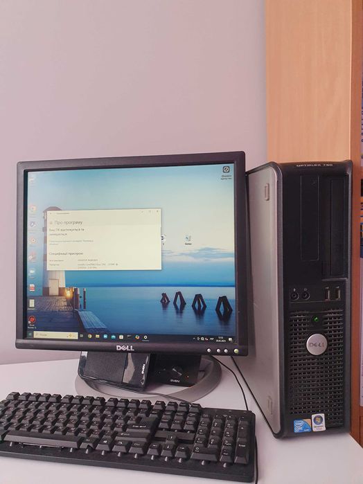 Комп'ютер, Системний блок, Монітор, Dell