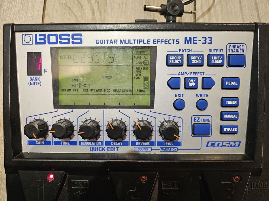 Boss ME-33 – multiefekt gitarowy | sprawny | klasyk BOSS