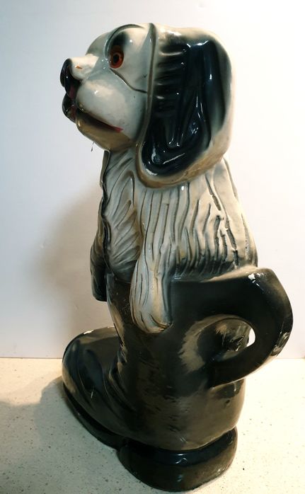 Lindo,  grande mealheiro vintage em cerâmica dos anos 70