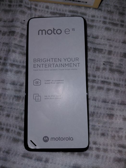 Motorola E15 Blue