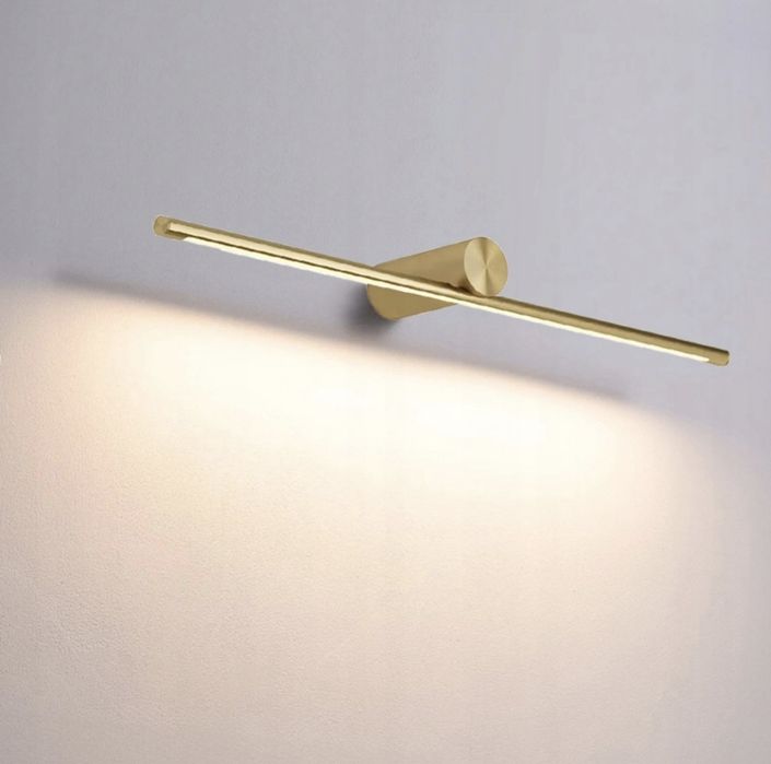 Lampa LED Kinkiet ZŁOTY 40 cm