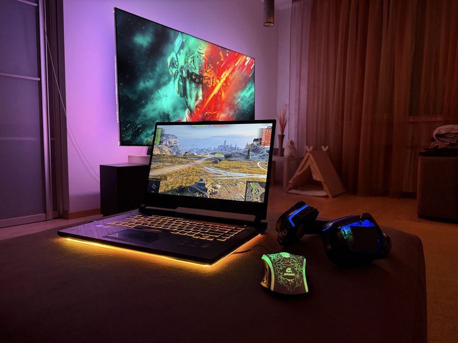 *ИГРОВОЙ Как Новый Asus ROG STRIX + Полный Комплект