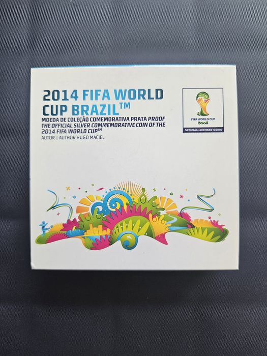 Moeda Proof Mundial Brasil