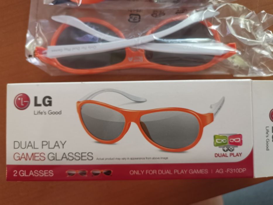 Okulary 3d LG 2 sztuki