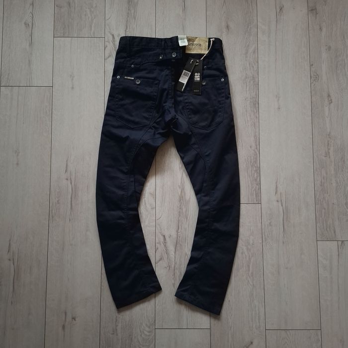 Crosshatch SER55 spodnie granatowe navy W30 L30 nowe streetwear metki