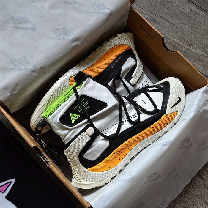 Мужские зимние кроссовки Nike ACG Air Terra Antarktik Gore-Tex 'Gold'