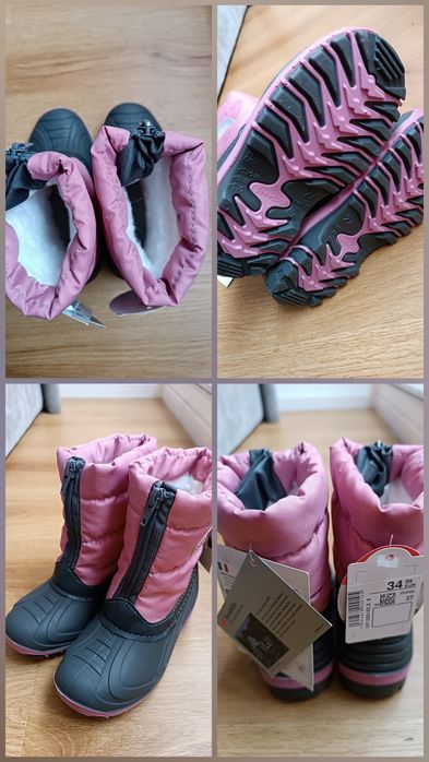 Дитячі зимові сапоги непромокаємі