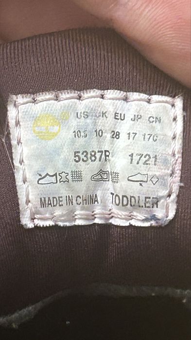 Timberland 28 criança goretex sapatos botas caminhada