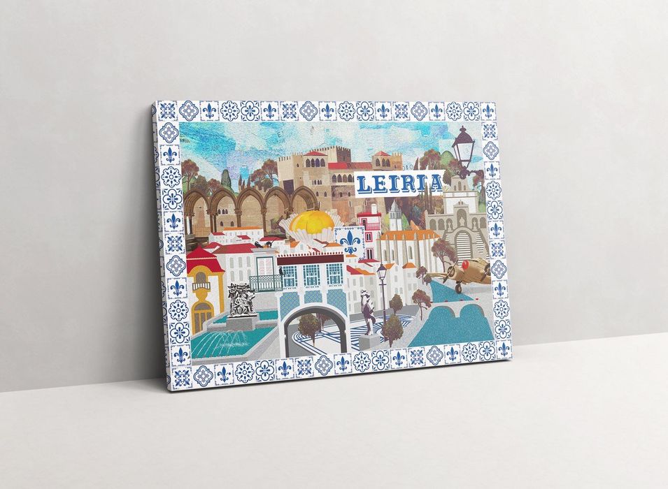 Tela "Leiria" - 50x35cm / 70x50cm