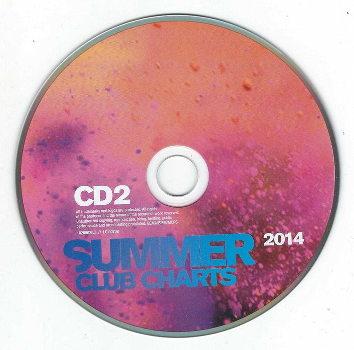 3 CD - Summer Club Charts 2014 (2014) (More Music And Media) Digipak