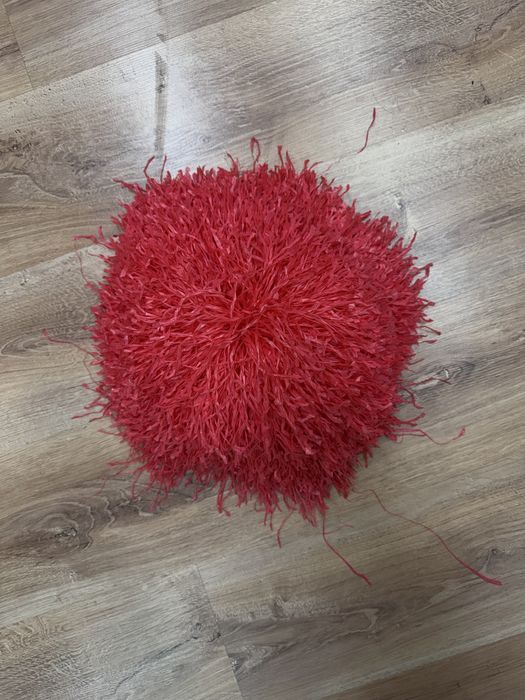 Pompon cheerleaderka czerwony / dostępne 10 szt.