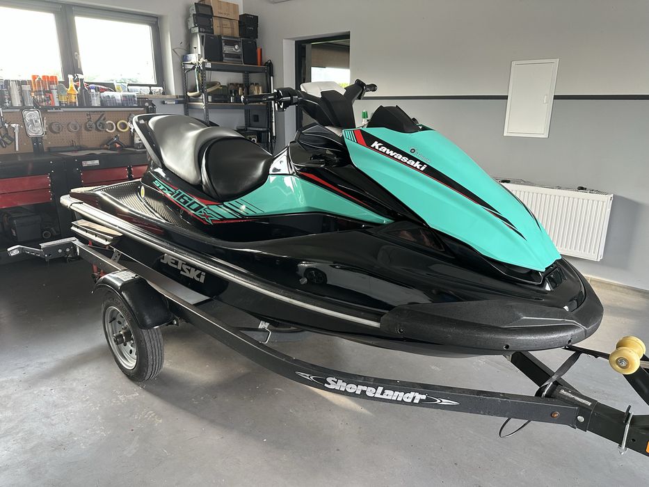 Skuter wodny Kawasaki STX160X 2021r zarejestrowany 45mth
