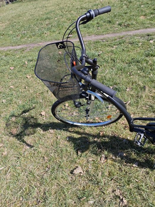 OKAZJA!Rower  z przerzutkami bagażnikiem i koszem
