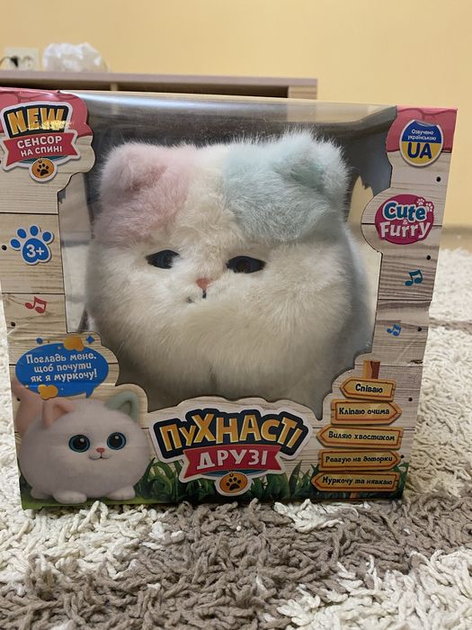 Інтерактивний котик ,іграшка