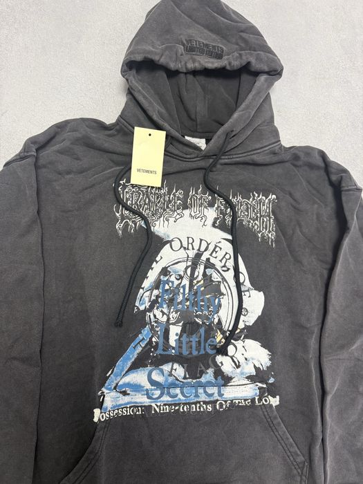 худи Vetements Filthy Little Secret hoodie M L vtm ветементс