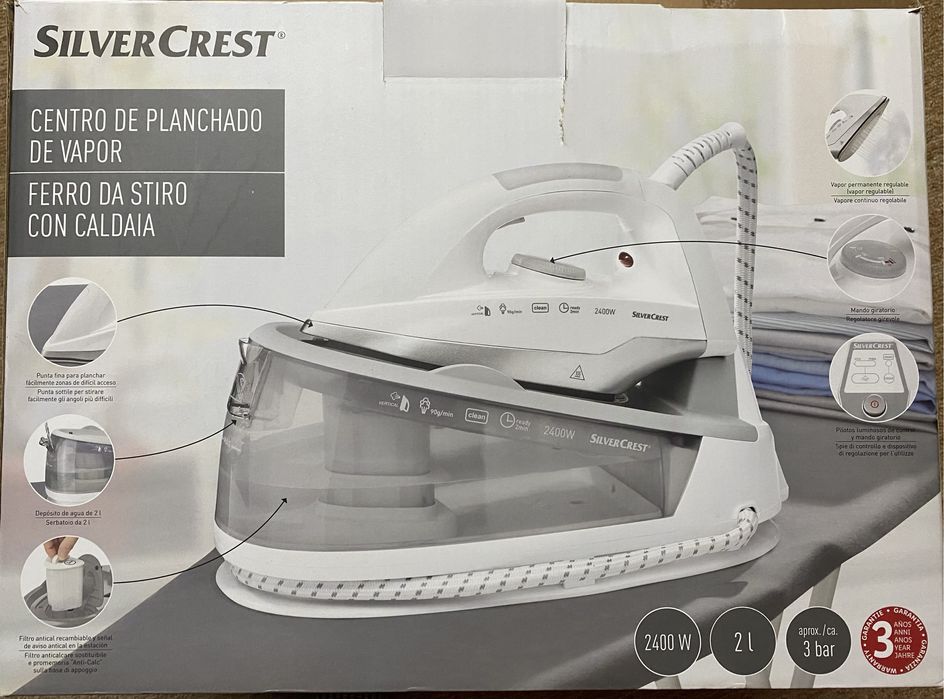 Ferro engomar a vapor