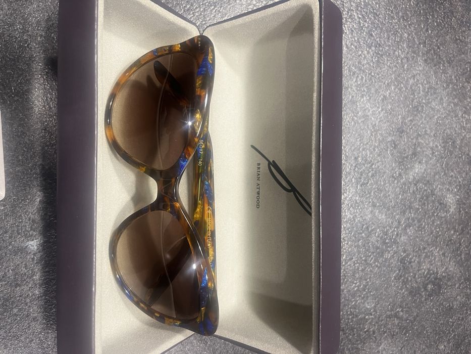Okulary Brian Atwood kocie oczy przeciwsłoneczne
