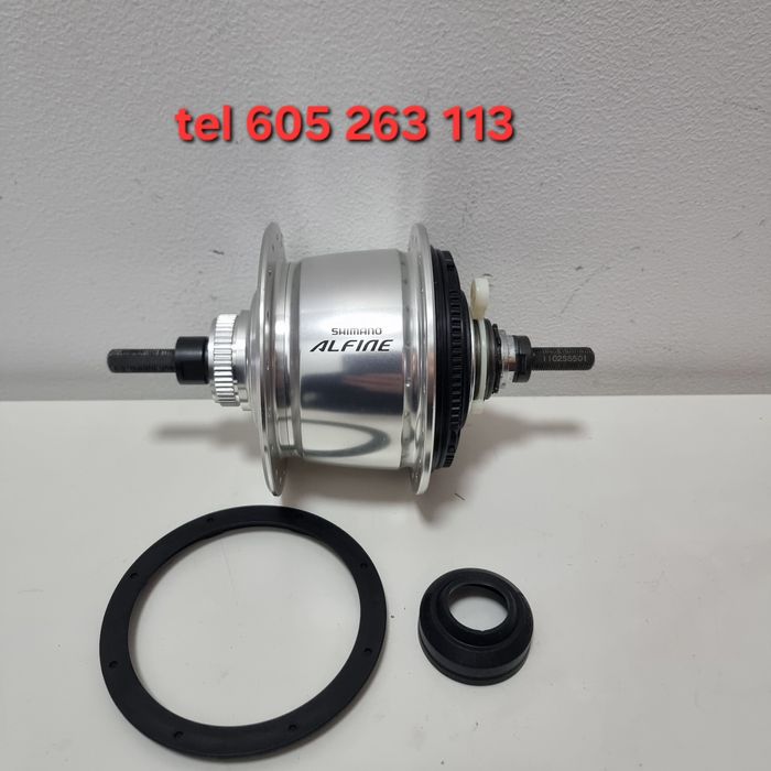 Nowa orginał PIASTA SHIMANO ALFINE 8 SG-S501 otworów 36 srebrna NOWA