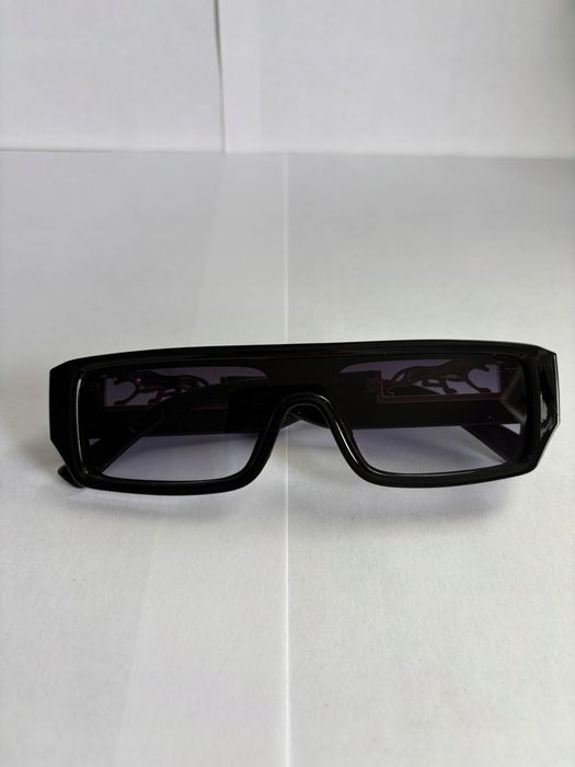 Eleganckie Okulary przeciwsłoneczne Jaguar Luksusowe Czarne