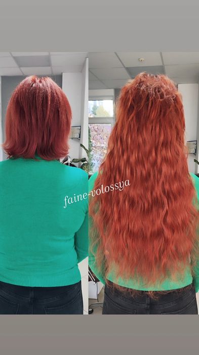 Можливий виїзд ДОДОМУ. Нарощення волосся 35ОО грн.