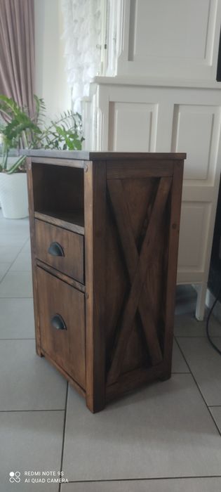 Duża szafka nocna drewno